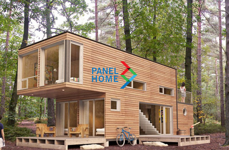 mẫu nhà lắp ghép 2 tầng 3 phòng ngủ đẹp 2