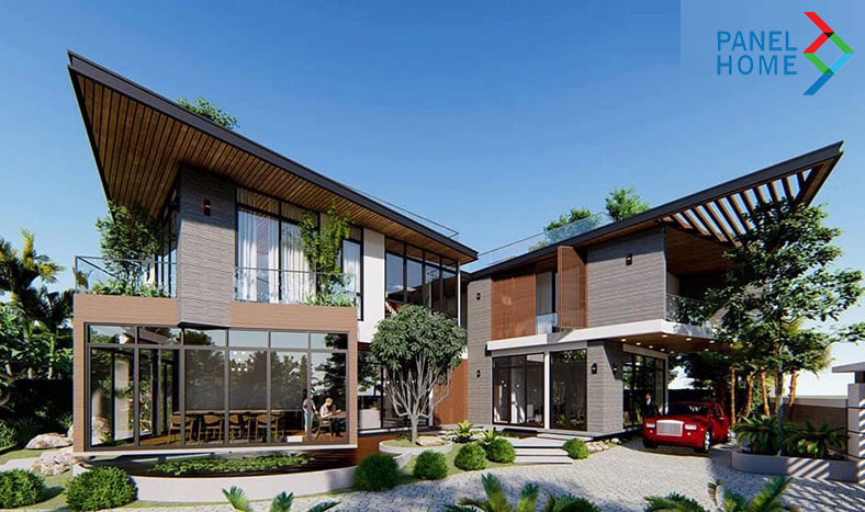 giá nhà lắp ghép 2 tầng 3 phòng ngủ 