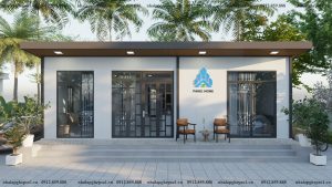 Nhà lắp ghép panel di động diện tích 40m2 hiện đại tại Panel Home