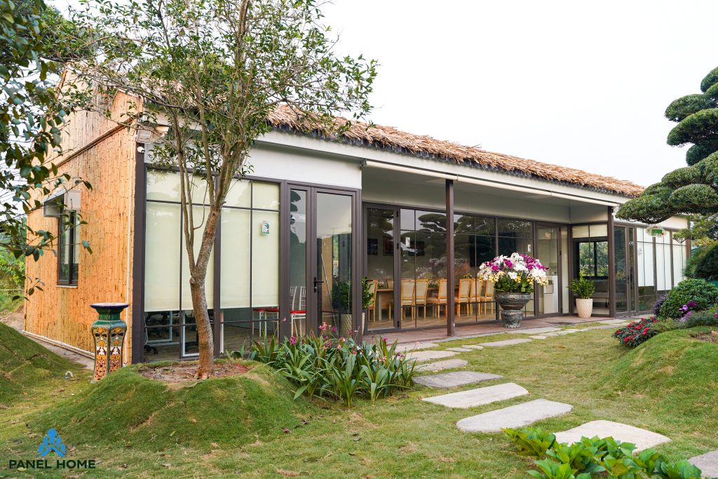 Văn phòng làm việc bằng nhà lắp ghép đơn giản, hiện đại