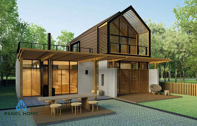 Mẫu thiết kế nhà lắp ghép